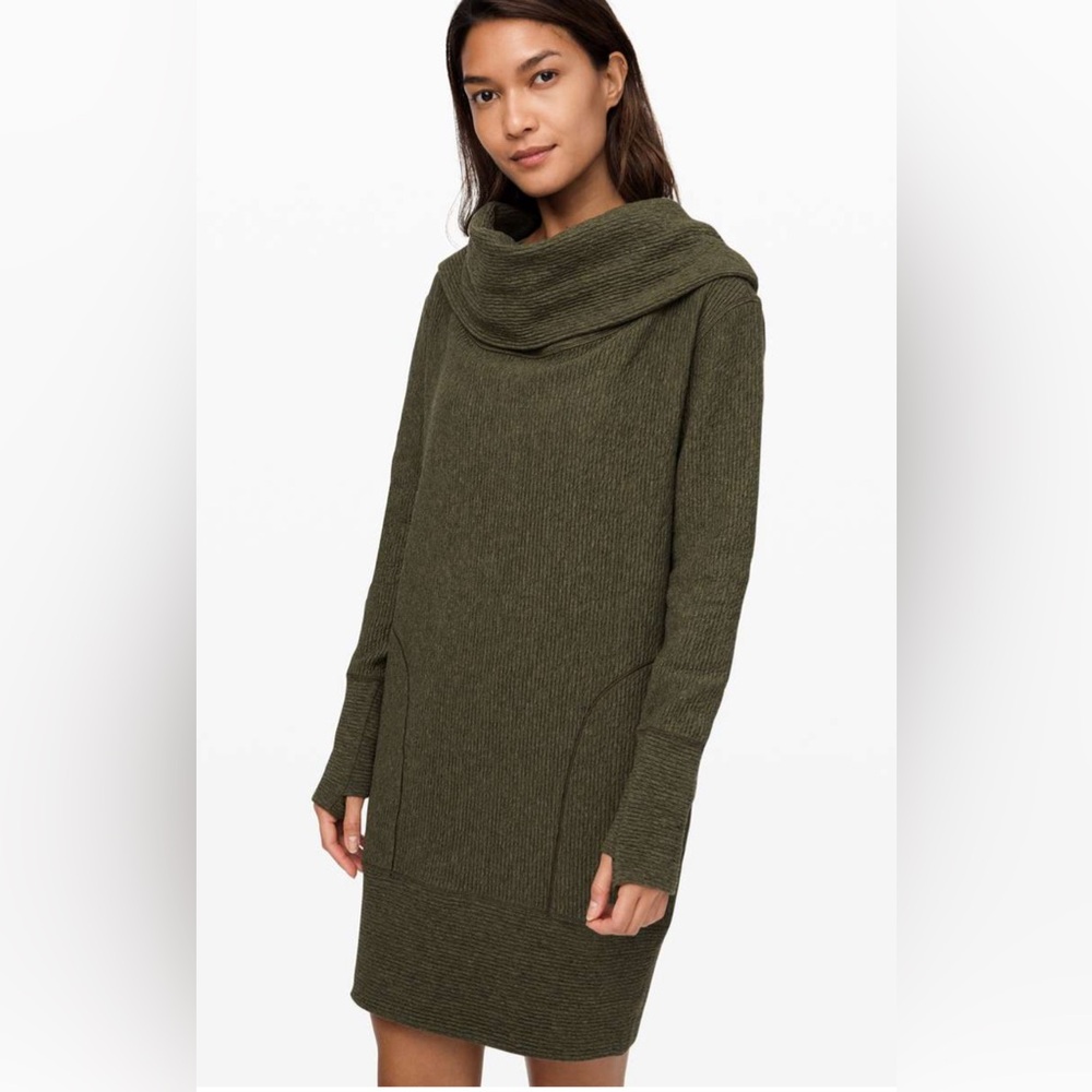 Lululemon Along The Way Sweater Dress Size S (approx size 8 equivalent)